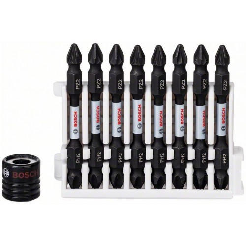 BOSCH Sada Pick and Clic šroubovacích bitů Impact Control, 9 ks (PPH2-PZ2+magnetická objímka) 2608522334 BOSCH Sada Pick and Clic šroubovacích bitů Impact Control, 9 ks (PPH2-PZ2+magnetická objímka) 2608522334