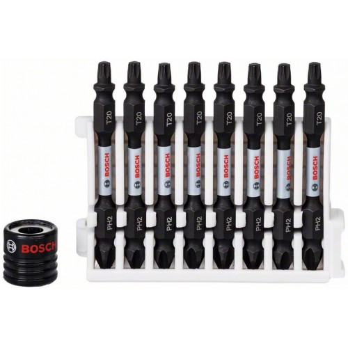 BOSCH Sada Pick and Clic šroubovacích bitů Impact Control, 9 ks (PH2-T20+magnetická objímka) 2608522336 BOSCH Sada Pick and Clic šroubovacích bitů Impact Control, 9 ks (PH2-T20+magnetická objímka) 2608522336