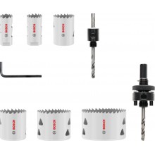 BOSCH Sada děrovek se závitem Multi Material 2608594616