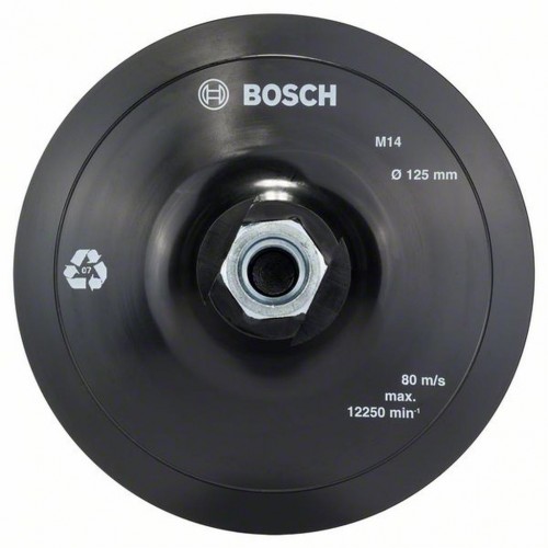 BOSCH Talíř se suchým zipem; 125 mm, 12 250 ot/min 2608601077 BOSCH Talíř se suchým zipem; 125 mm, 12 250 ot/min 2608601077