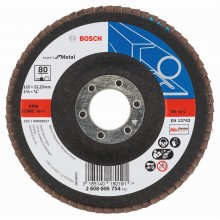 BOSCH Expert for Metal Lamelový brusný kotouč X551, 115x22,23mm, 80, 2608606754
