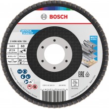 BOSCH Lamelový brusný kotouč X451, 115 × 22,23 mm, G60, T29, 2608626124