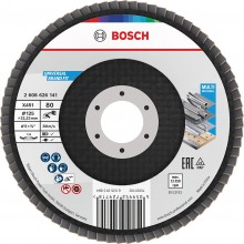 BOSCH Lamelový brusný kotouč X451, 125 × 22,23 mm, G80, T29 2608626141