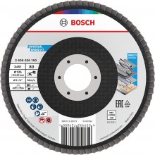 BOSCH Lamelový brusný kotouč X451, 125 × 22,23 mm, G80, T27 2608626150