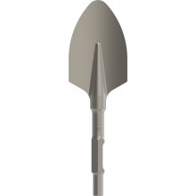 BOSCH Lopatkový sekáč PRO HEX 30-4C, zaoblený, 135 × 400 mm 2608690110