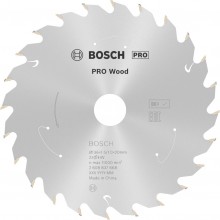 BOSCH Pilový kotouč PRO Wood cordless 136x20x1,5/1,0x24T 2608837668