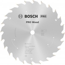 BOSCH Pilový kotouč PRO Wood cordless 150x10x1,6/1,0x24T 2608837673