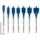 BOSCH 7dílná sada plochých vrtáků do dřeva EXPERT Self Cut Speed, 16/18/20/22/25/32 mm 2608900334