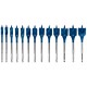 BOSCH 13dílná sada plochých vrtáků do dřeva EXPERT Self Cut Speed 10/12/13/14/16/18/20/22/24/25/28/30/32 mm 2608900336
