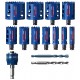 BOSCH Sada děrovek EXPERT Tough Material 20/22/25/32/35/40/44/51/60/68/76 mm, 14 ks 2608900448