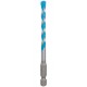 BOSCH Víceúčelový vrták EXPERT HEX-9 MultiConstruction, 6 × 60 × 100 mm 2608900574