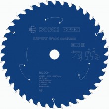 BOSCH EXPERT Wood cordless Pilový kotouč, 165 × 1,6/1 × 15,875 mm, T40 2608902239