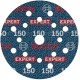 BOSCH Brusný kotouč EXPERT O780 s fólií, 125 mm, G150, 6ks 2608902402