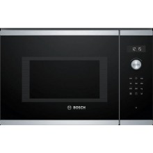 Bosch Serie 6 Vestavná mikrovlnná trouba s grilem 59 x 38 cm nerez BEL554MS0