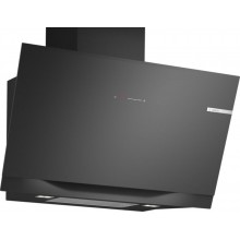 Bosch Serie 8 Nástěnný odsavač par 90 cm černé sklo, černá DWK91LT60