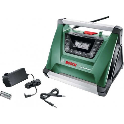 BOSCH PRA MultiPower Akumulátorové rádio (bez aku a nabíječky) 0.603.9A9.000 BOSCH PRA MultiPower Akumulátorové rádio (bez aku a nabíječky) 0.603.9A9.000