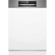 Bosch Serie 6 Vestavná myčka nádobí 60 cm Broušená ocel SMI6ECS10E