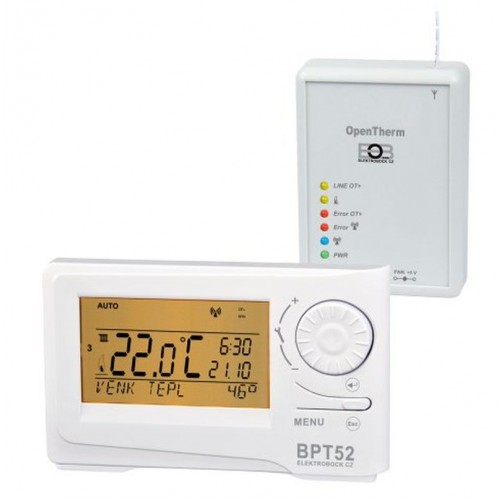 ELEKTROBOCK BPT52 Bezdrátový regulátor s OT 6652 ELEKTROBOCK BPT52 Bezdrátový regulátor s OT 6652