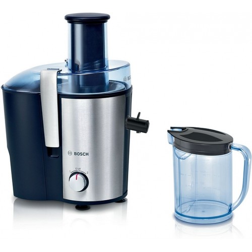 Bosch Odstředivý odšťavňovač, VitaJuice 3, 700 W, modrá, Stříbrná MES3500 Bosch Odstředivý odšťavňovač, VitaJuice 3, 700 W, modrá, Stříbrná MES3500