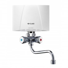 CLAGE M3 SMB Malý průtokový ohřívač vody 3,5 kW 230 V + kohoutková baterie 1500-17103