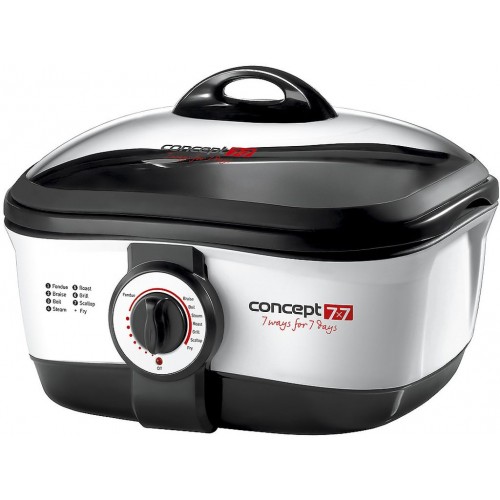 CONCEPT CK-7070 CONCEPT 7x7 Multifunkční hrnec 7 WAYS FOR DAYS ck7070 CONCEPT CK-7070 CONCEPT 7x7 Multifunkční hrnec 7 WAYS FOR DAYS ck7070
