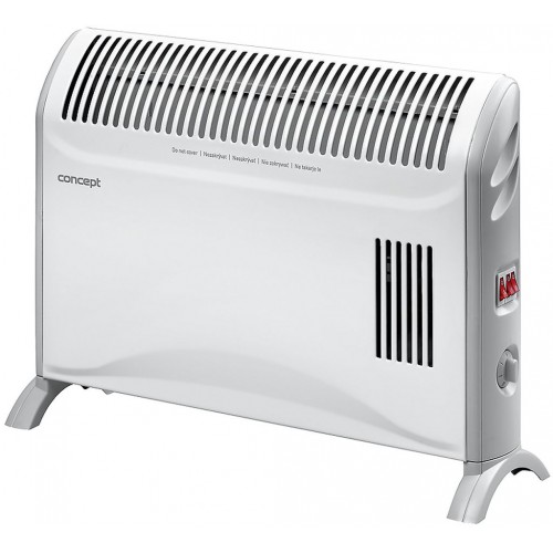 CONCEPT KS-3007 Konvektor 2000 W s turbem bílý ks3007