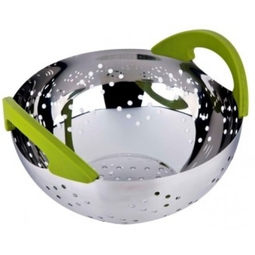 CS SOLINGEN Cedník nerez 24 cm STILO, zelený CS-040604 CS SOLINGEN Cedník nerez 24 cm STILO, zelený CS-040604
