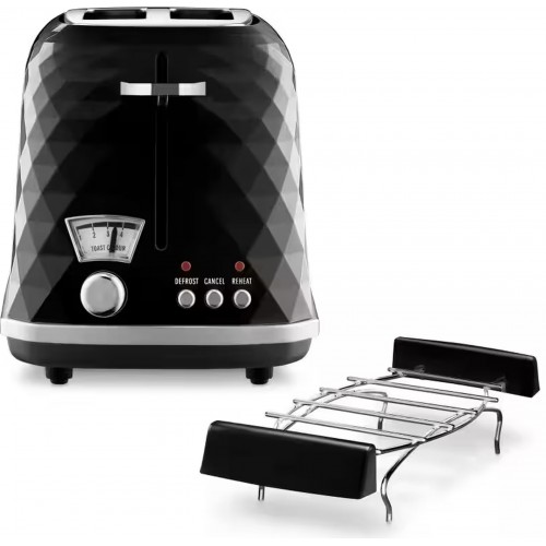 DeLonghi Brillante Topinkovač CTJ2103.BK DeLonghi Brillante Topinkovač CTJ2103.BK