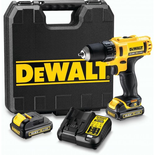 DeWALT Aku vrtačka / šroubovák 10 mm 10,8V 2x1,3Ah Li-Ion DCD710C2 DeWALT Aku vrtačka / šroubovák 10 mm 10,8V 2x1,3Ah Li-Ion DCD710C2