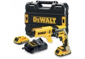 DeWALT DCF620D2K šroubovák na sádrokarton (upínání bitů: 1/4"/30Nm) XR (2x2,0Ah/18V) Tstak