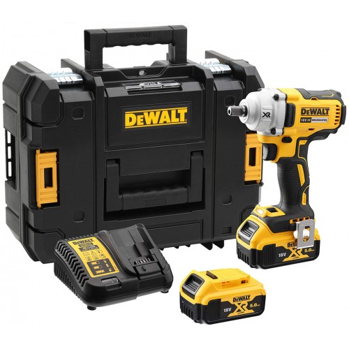 DeWALT DCF894HP2 Aku rázový utahovák 1/2" (447Nm/18V/2x5,0Ah) kufr Tstak DeWALT DCF894HP2 Aku rázový utahovák 1/2" (447Nm/18V/2x5,0Ah) kufr Tstak