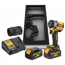 DeWALT DCF923P2G Aku rázový utahovák (3/8“/ 406Nm) XR (/18V/2x5,0Ah)