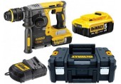 DeWALT DCH273P2T Aku kombi. kladivo vrtací /sekací SDS-Plus 2,1J XR (18V/2x5,0Ah) Tstak