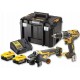 DeWALT DCK2020P2T Aku sada Vrtací šroubovák DCD791, úhlová bruska DCG405 +(2x5,0Ah/18V)+TSTAK