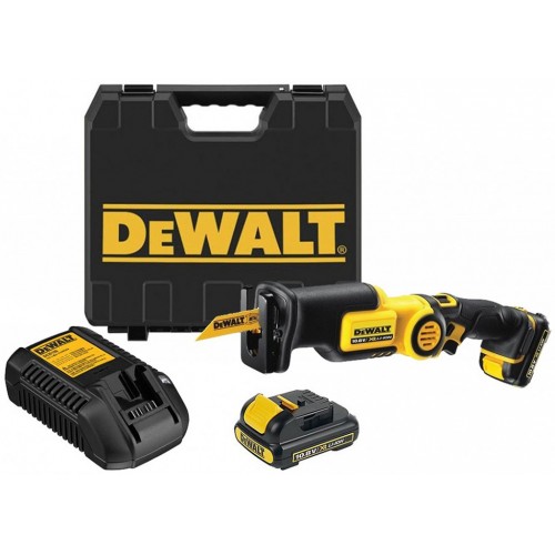 DeWALT DCS310D2 Kompaktní mečová pila 10,8 V, 2,0 Ah XR DeWALT DCS310D2 Kompaktní mečová pila 10,8 V, 2,0 Ah XR