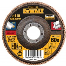 DeWALT DT30611 Brusný lamelový kotouč Extreme na kov 115 mm, plochý, 60G