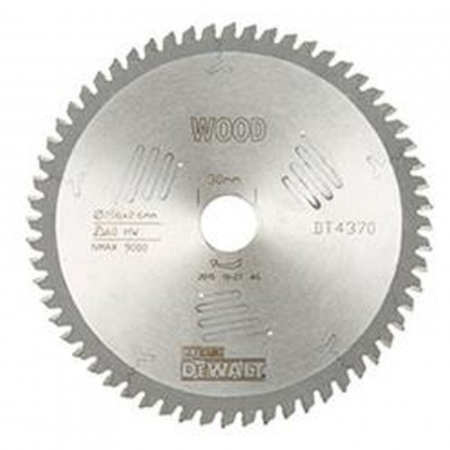 DeWALT DT4370 Pilový kotouč 216x30mm na dřevo, 60zubů DeWALT DT4370 Pilový kotouč 216x30mm na dřevo, 60zubů