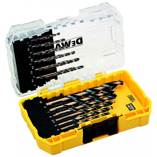 DeWALT DT70728 Sada vrtáků do kovu Black&Gold 19ks DeWALT DT70728 Sada vrtáků do kovu Black&Gold 19ks