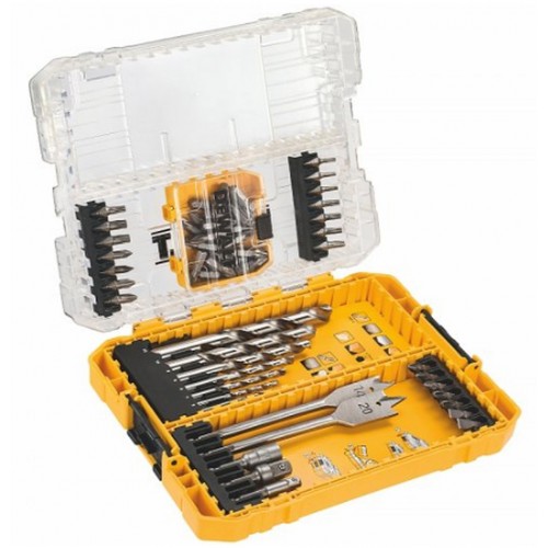 DeWALT DT70757 Sada vrtáků a bitů do kovu a dřeva 55ks DeWALT DT70757 Sada vrtáků a bitů do kovu a dřeva 55ks