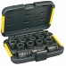 DeWALT DT7506 sada pro rázové utahováky 1/2", 17-dílná sada hlvic