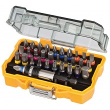 DeWALT DT7969 sada šroubovacích bitů 32ks použití se šroubováky a vrtačkami