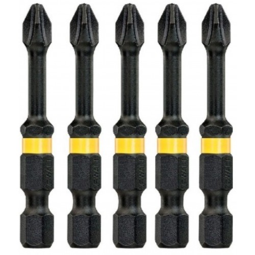 DeWALT DT7998T Sada bitů 5 ks Ph2 50 mm EXTREME Torsion DeWALT DT7998T Sada bitů 5 ks Ph2 50 mm EXTREME Torsion