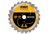DeWALT DT99571 EXTREME Pilový kotouč 250 x 30 mm, 24 zubů FZ 7 °