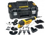 DeWALT DWE315KT Oscilační multifunkční bruska+sada príslušenství, (bez aku) TSTAK-Box II
