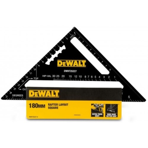 DeWALT DWHT25227 SPEED SQUARE Úhelník 17,5 cm DeWALT DWHT25227 SPEED SQUARE Úhelník 17,5 cm