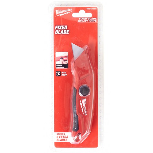 Milwaukee 4932471361 Nůž s pevnou čepelí Milwaukee 4932471361 Nůž s pevnou čepelí