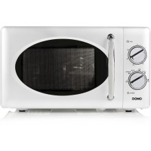 DOMO Mikrovlnná trouba retro (25L/900 W) bílá DO3125