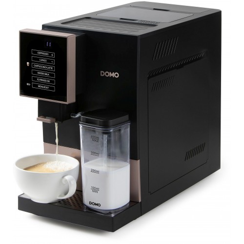 DOMO Automatický Espresso kávovar 1350W, černobronzový DO743K DOMO Automatický Espresso kávovar 1350W, černobronzový DO743K