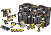 DeWALT DCK865P4T Aku Kombo sada nářadí - 8 druhů nářadí XR (18V/4 x 5,0Ah) TSTAK