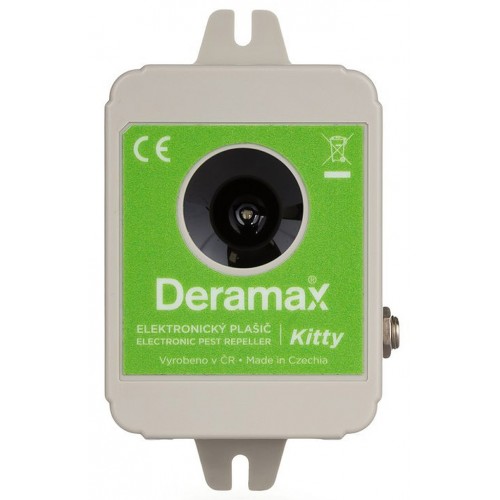 Deramax-Kitty Ultrazvukový odpuzovač - plašič koček a psů 0220 Deramax-Kitty Ultrazvukový odpuzovač - plašič koček a psů 0220